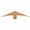 Ekena Millwork Bellingham Timber Gable Bracket, Western Red Cedar, 48"W x 10"H x 3 1/2"D x 5 1/2"F, 5/12 Pitch GBW048X10X0406BEL00SWR - alternate 1
